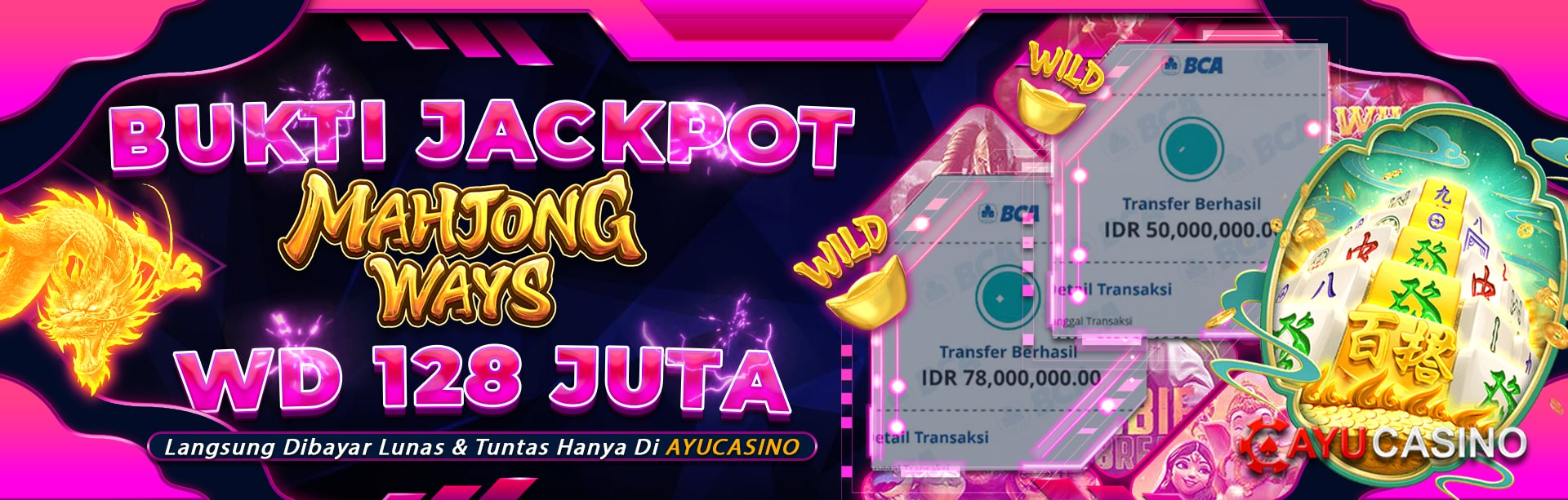 Bukti Jackpot Ayucasino